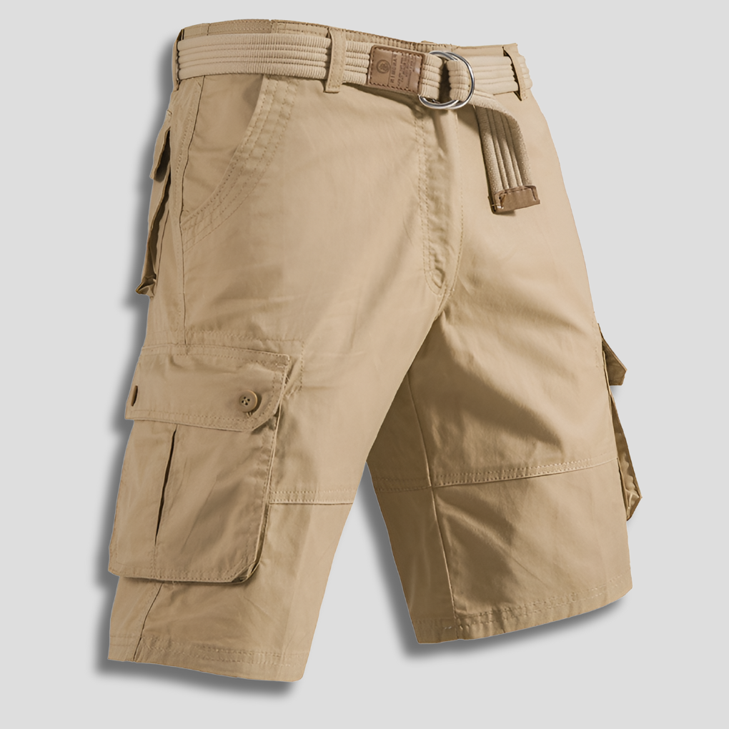 Herre Multi-Lomme Cargo Shorts