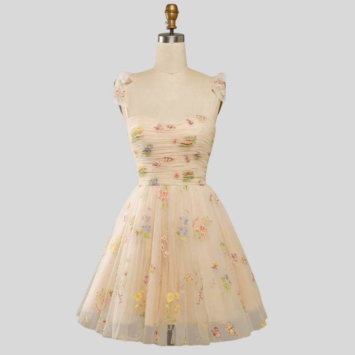 Elegant Brodert Tulle Ballkjole – Uttalelse Kveldsantrekk