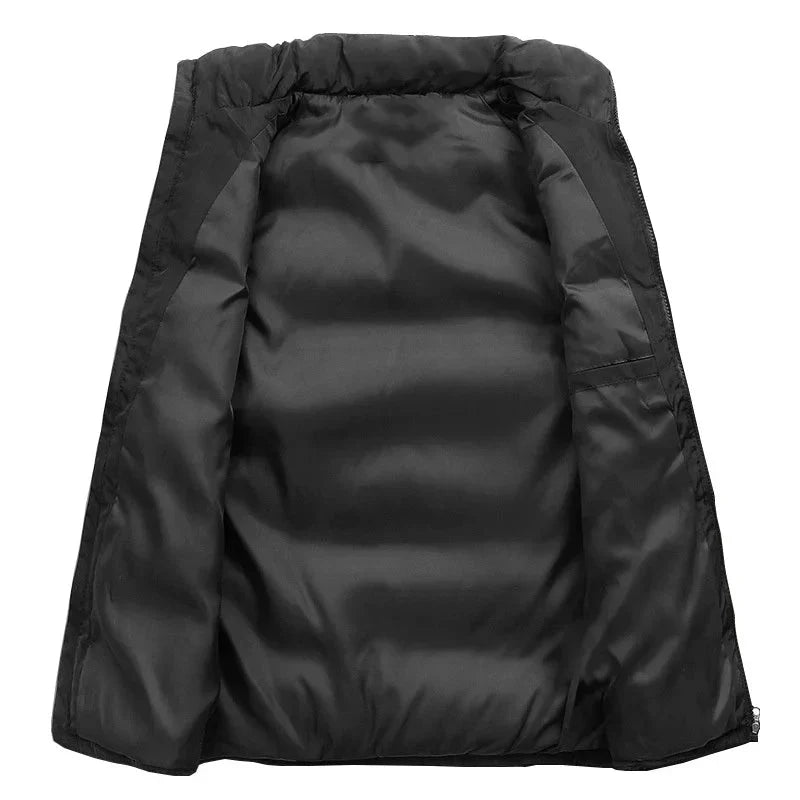 Quilted Lettvektsvest for Menn