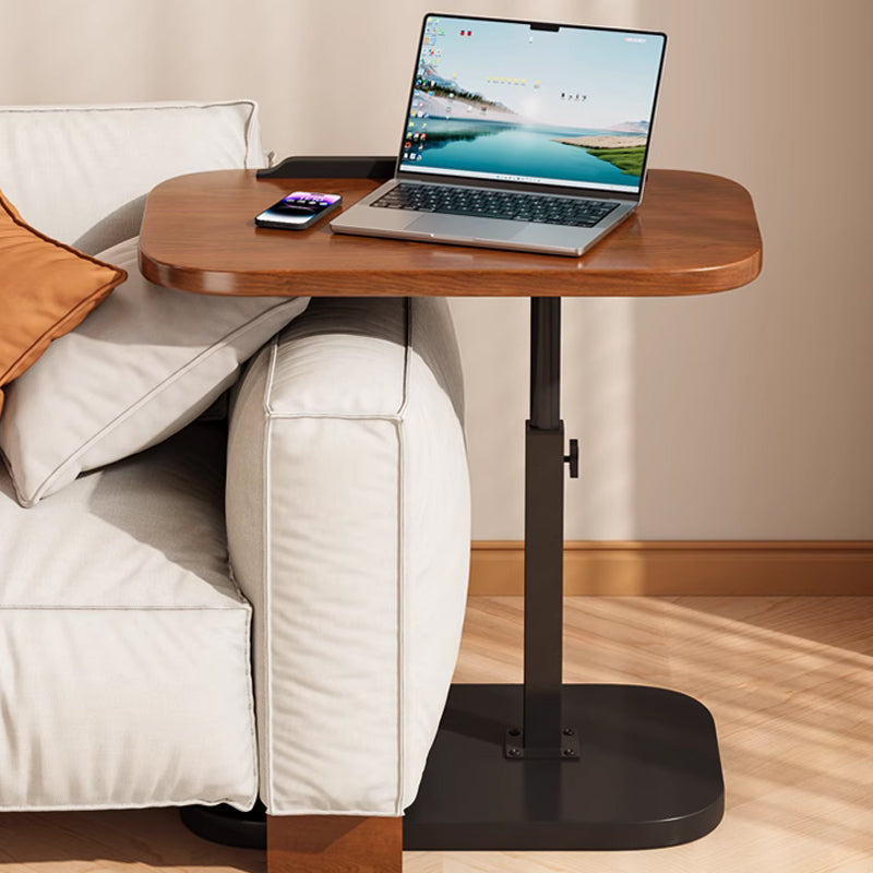 Høydejusterbart rullende pc-bord med 360° dreibar bordplate, 45–80 cm, 30 kg bæreevne