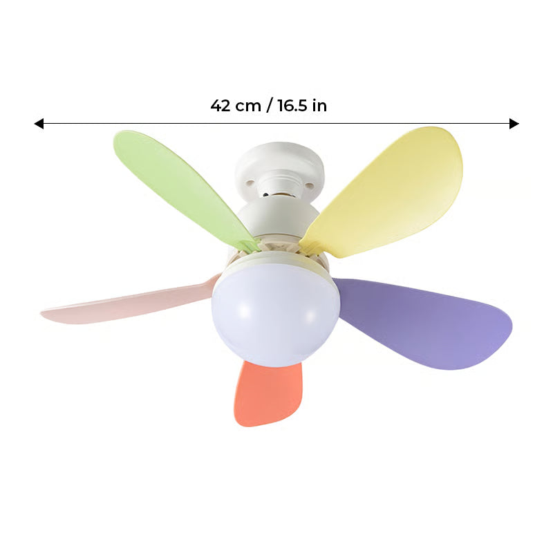 BreezeLux | Takvifte med lys 2-i-1