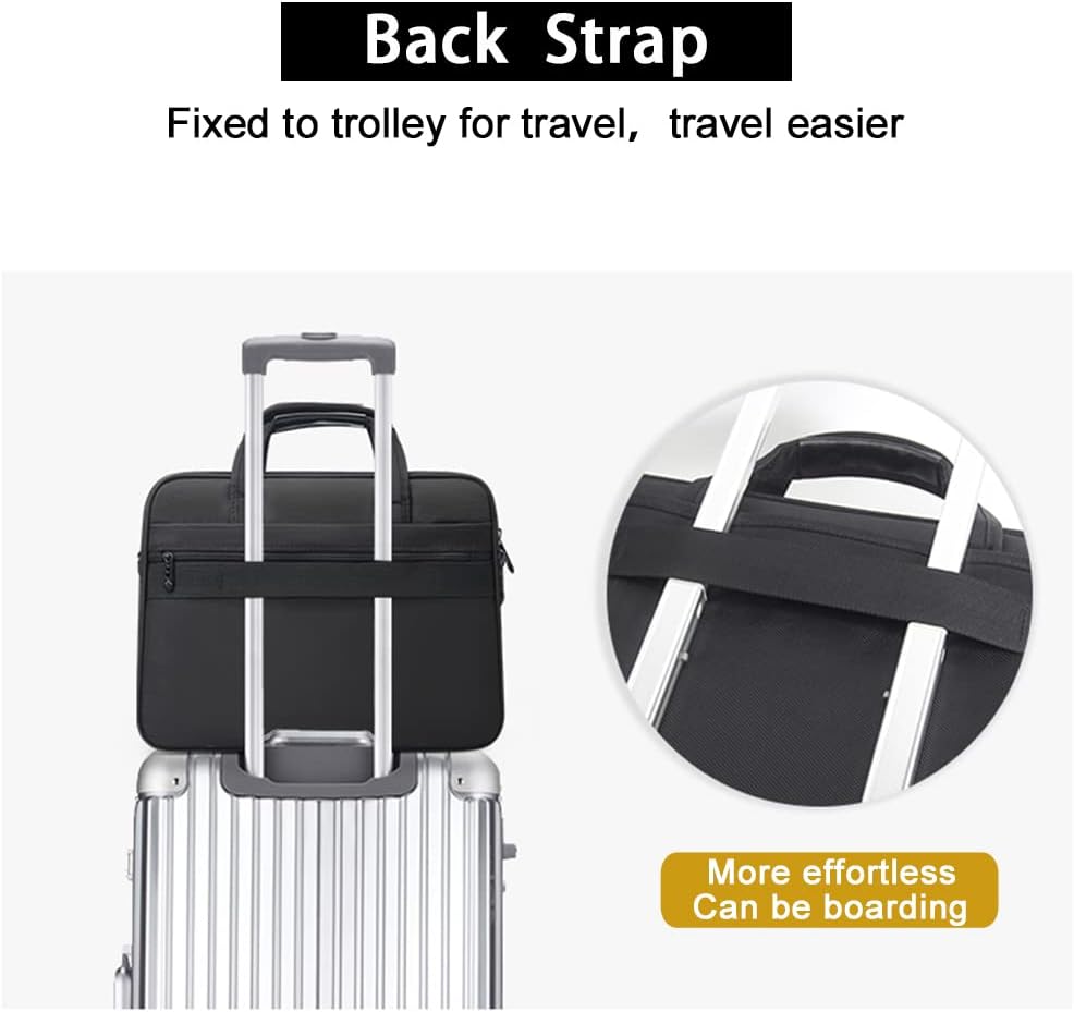 Herrenes Lerretsbag for Laptop og Business