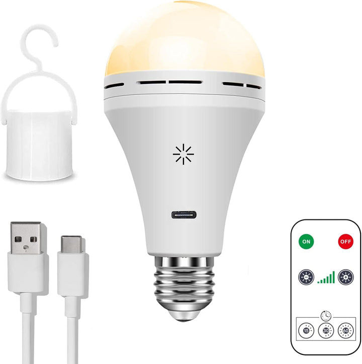Trådløs Oppladbar LED-lampe – Luxaro