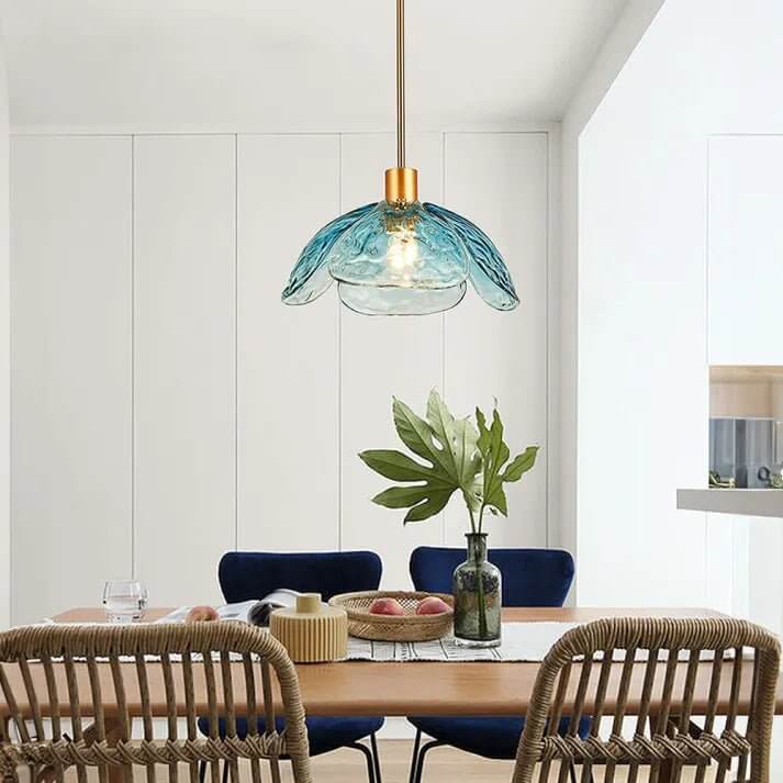Blomsterblad Hengelampe - Elegant Nattlampe