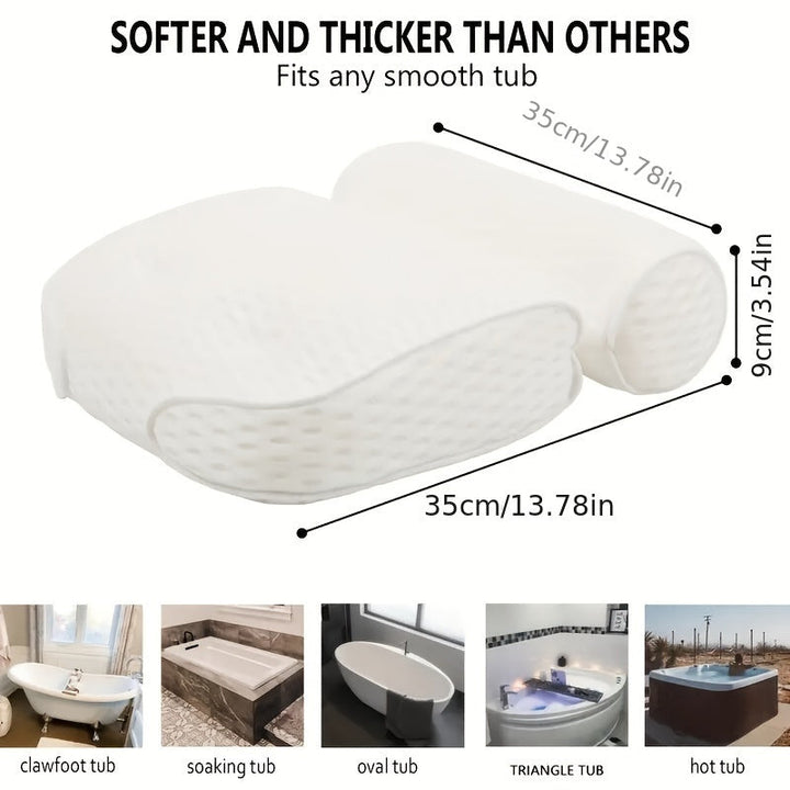 Relax Luxe badepute – komfort og støtte for ethvert badekar