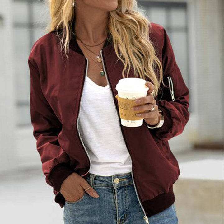 Kvinners Bomber Jakke