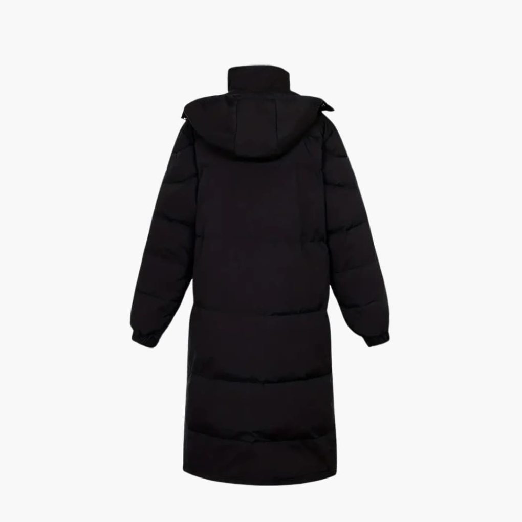 Menns Padded Jakke for Vinter med Full Glidelås