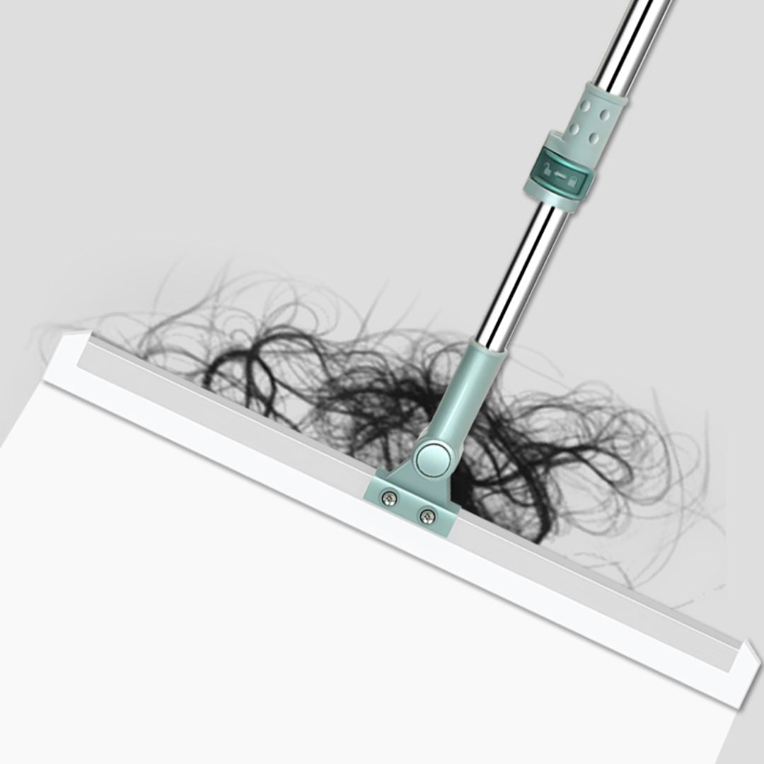 SiliconeSweep Pro Kost | Avansert Ergonomisk Kost med Silikonbust for Alle Gulvtyper