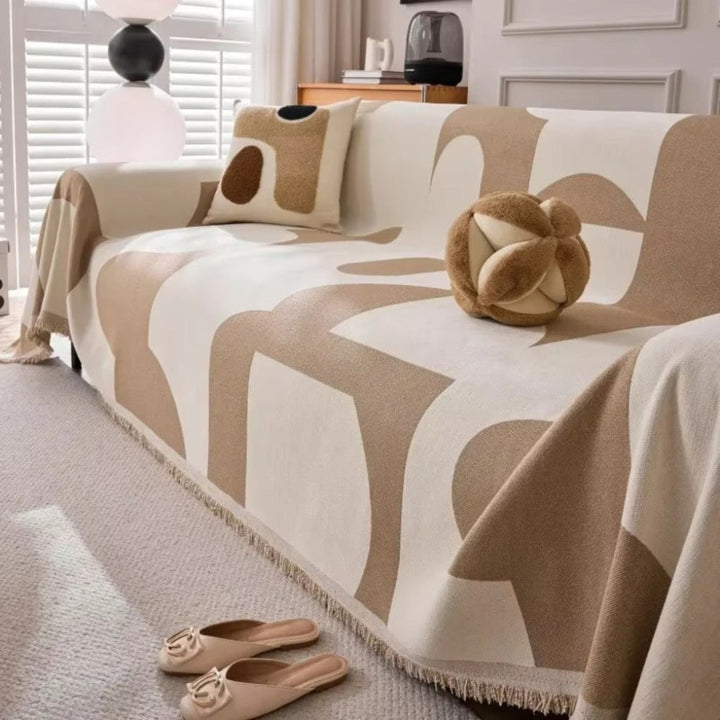 Moderne Geometrisk Sofa Deksel