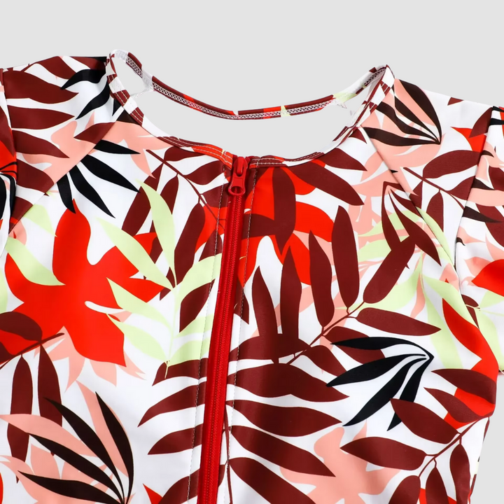 Mia – Glidelås Ett-Delt Badeantrekk