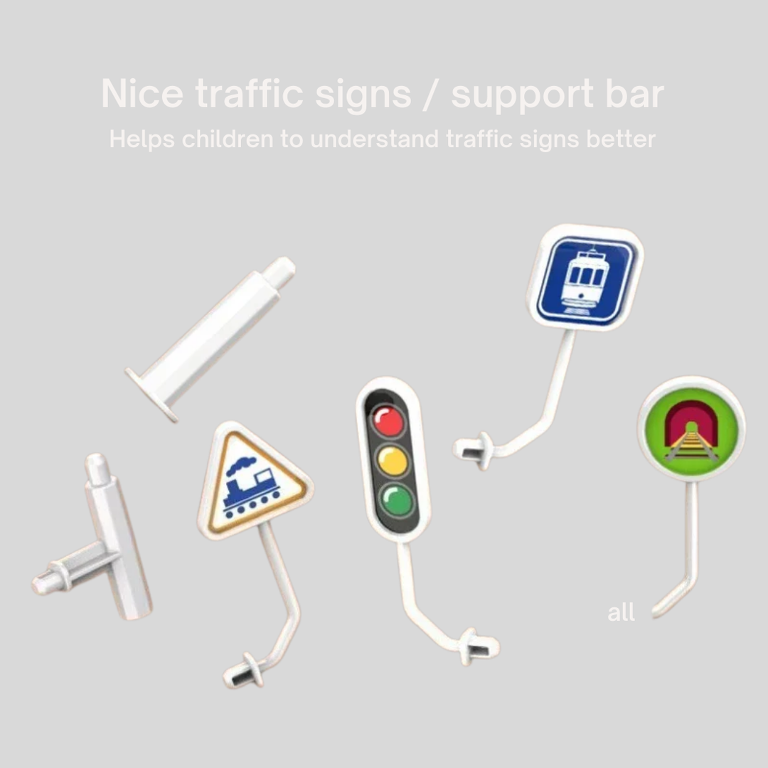 Mekanisk 3D Tog Byggesett