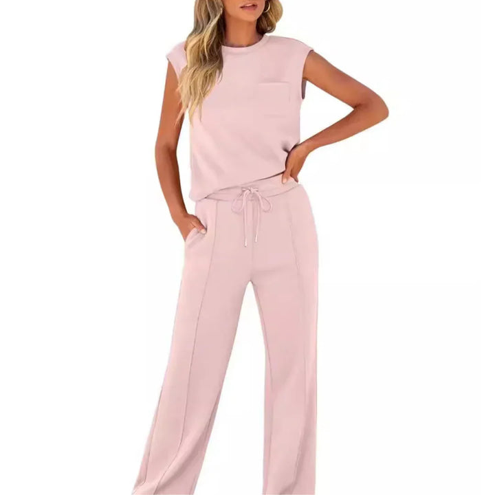 Oversized sett til dame – avslappet for sommerbruk, passer hjemme og på fritiden