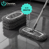 Gjenbrukbare mopptrekk i mikrofiber for våt og tørr gulvrengjøring