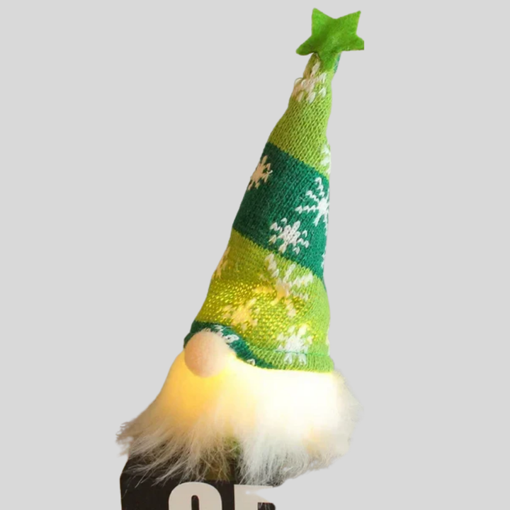 LED Uten Ansikt Dukke Gnome Ornamenter