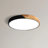 Delos Skandi Taklampe i Tre | LED-Designlys med Naturlig Uttrykk