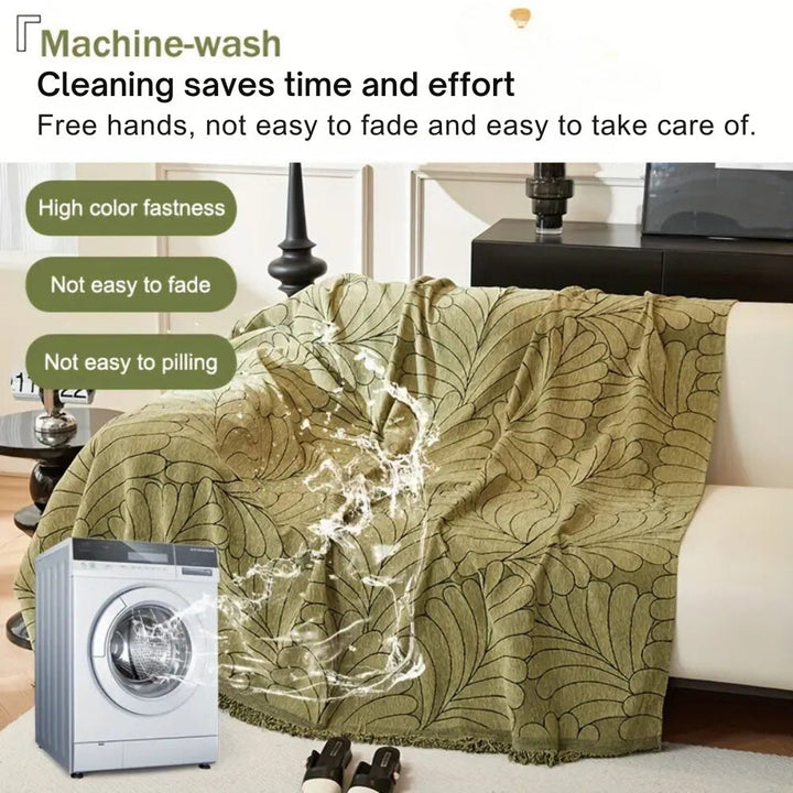 Frond Design Reversibel Sofa Cover