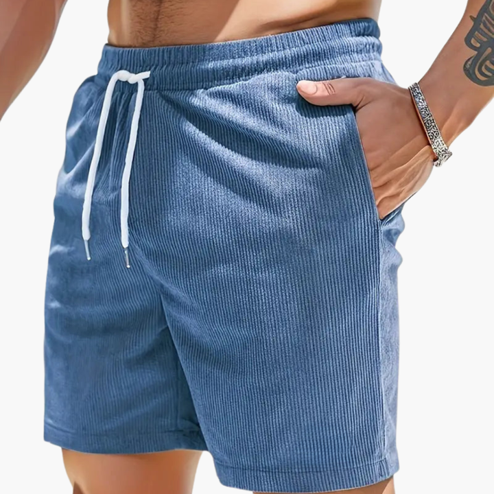 Herre Cord Shorts – Uformell Sommerstil