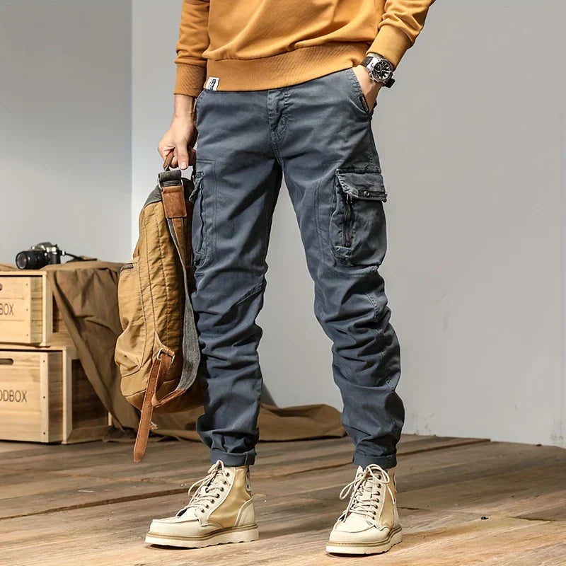 Stilige Menns Cargo Joggers
