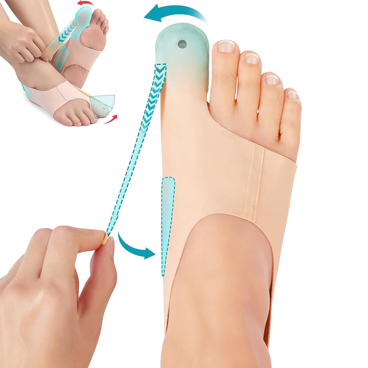 1+1 GRATIS | Hallux Valgus™ | Din komfortable løsning for smertefrie føtter!