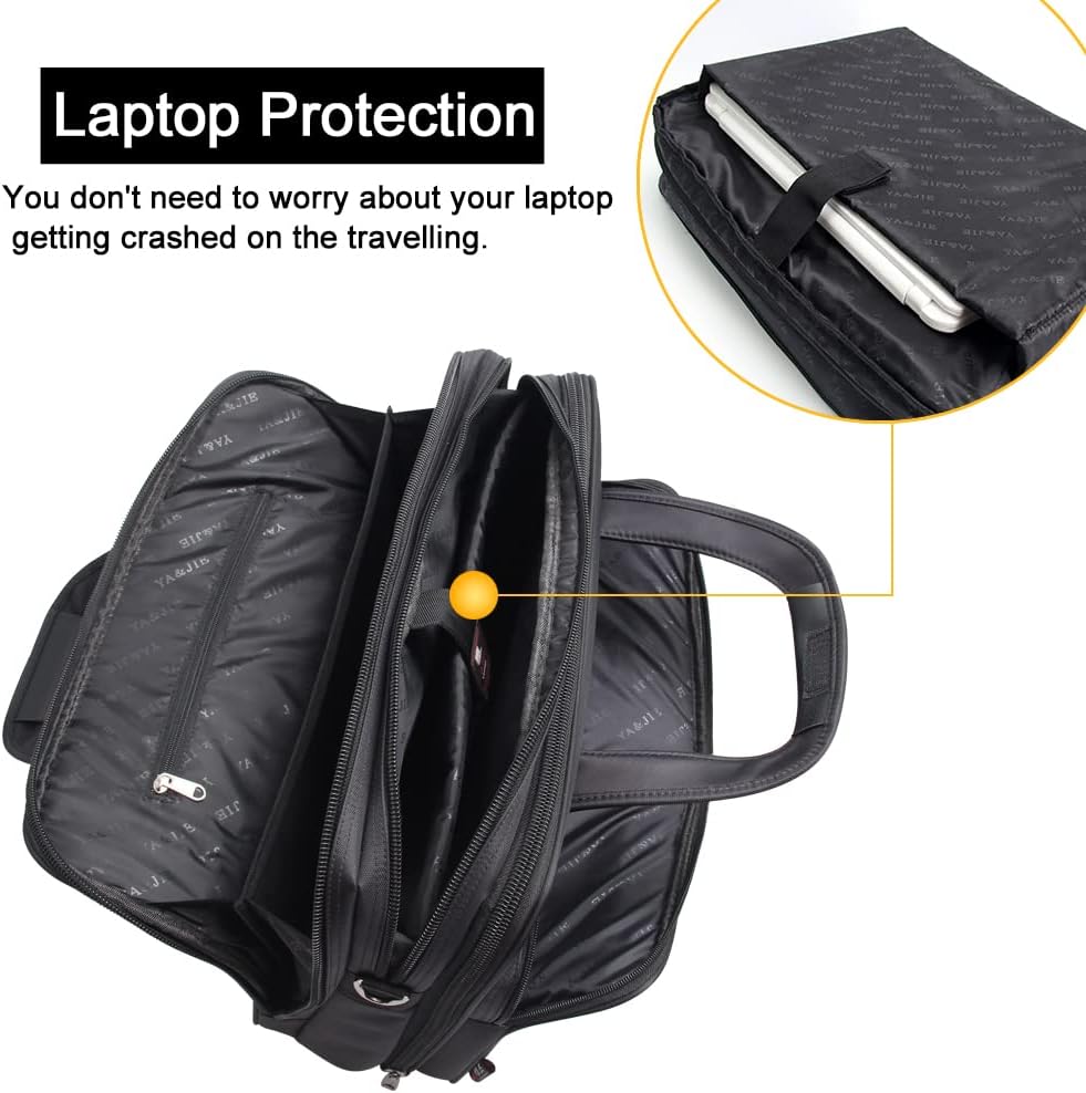 Herrenes Lerretsbag for Laptop og Business