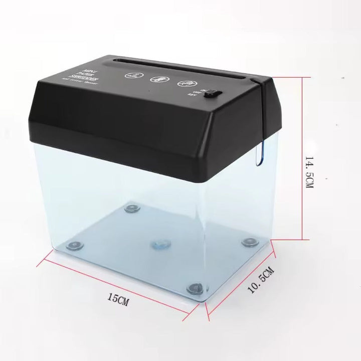 Mini Skrivebord Papirkutter – Kompakt, Stille og Effektiv