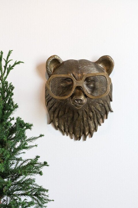 Lekent vegg-dyrehode dekorasjon - WallCritters