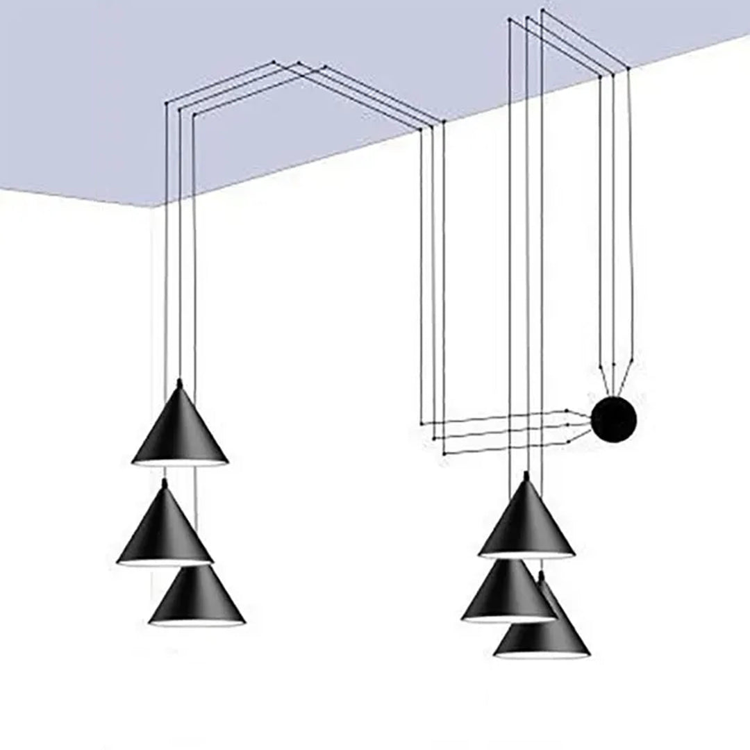 Moderne hengelampe | Minimalistisk design i metall