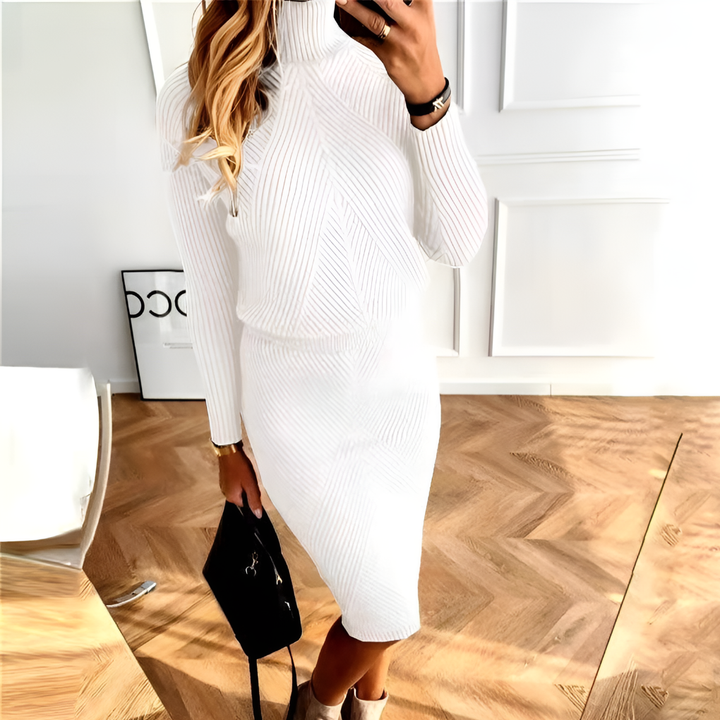 To-Delt Sett med Tilpasset Skjørt