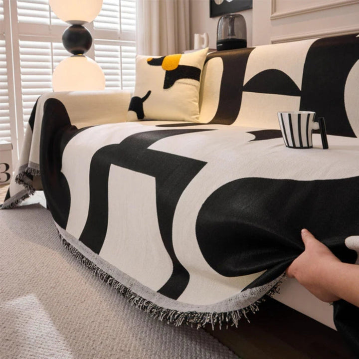 Moderne Geometrisk Sofa Deksel
