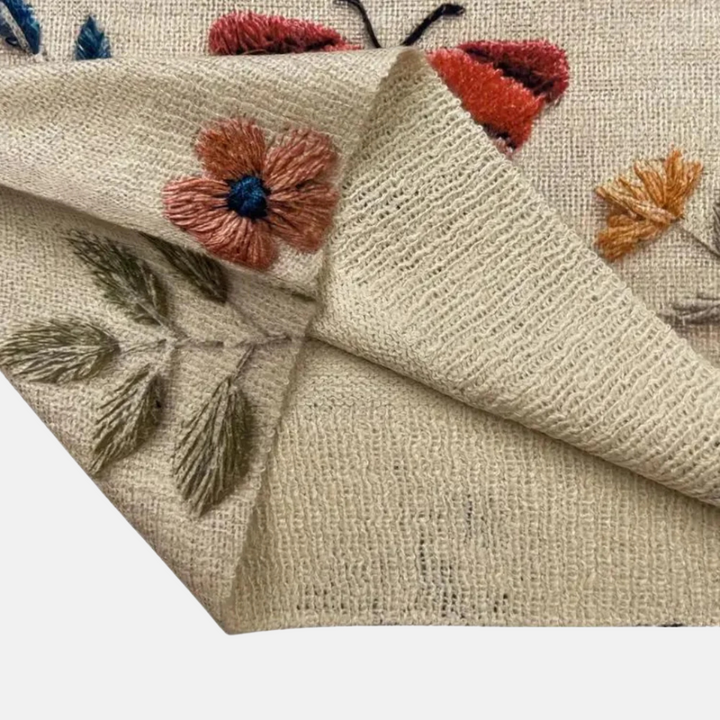 3D Blomst Strikkegenser