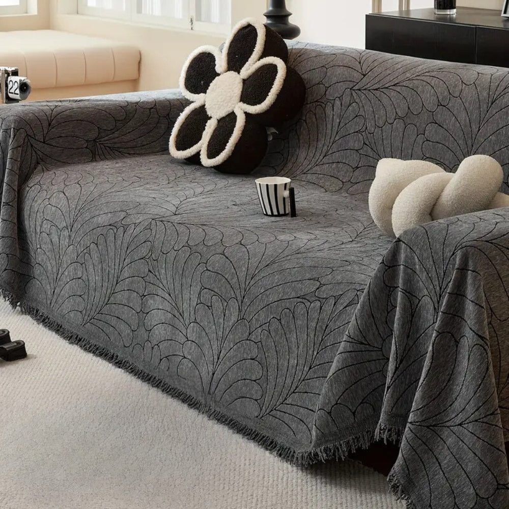 Frond Design Reversibel Sofa Cover