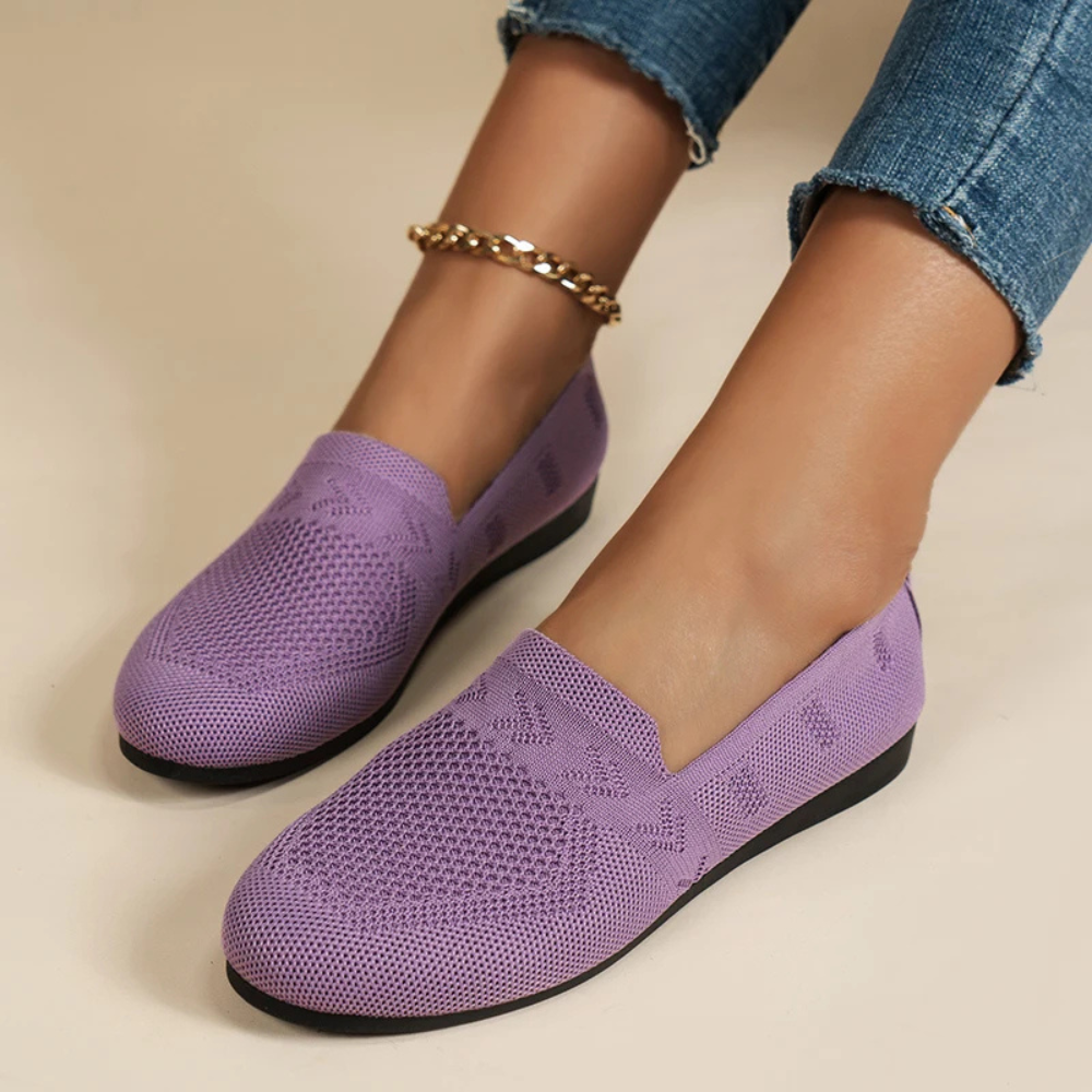 Pustende Mesh Slip-On Sko for Damer