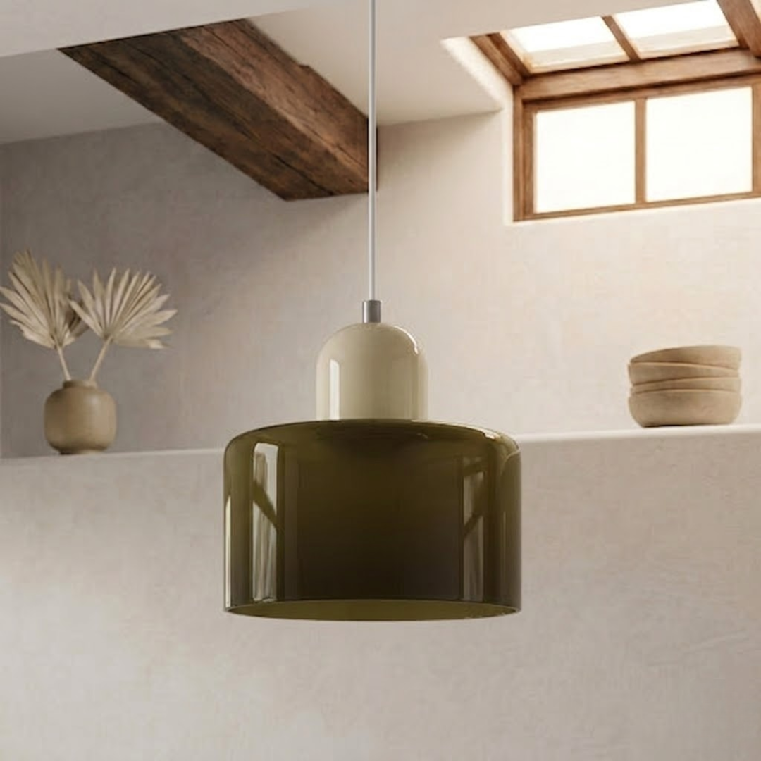Ringformet taklampe med utvidet halo-design