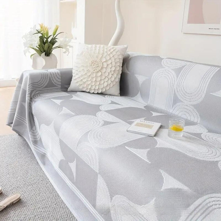 Luksus Kjølende Sofa Trekk Elegant Design Møter Hverdagskomfort