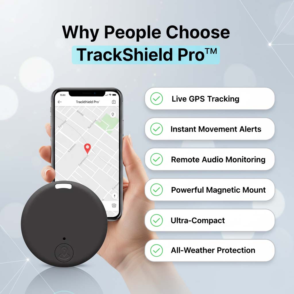 Magnetisk mini-GPS-tracker med sanntidsposisjon, bevegelsesvarsler og lydovervåking