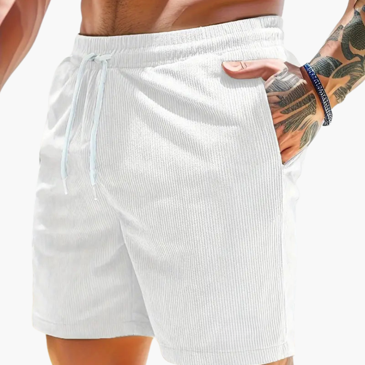 Herre Cord Shorts – Uformell Sommerstil