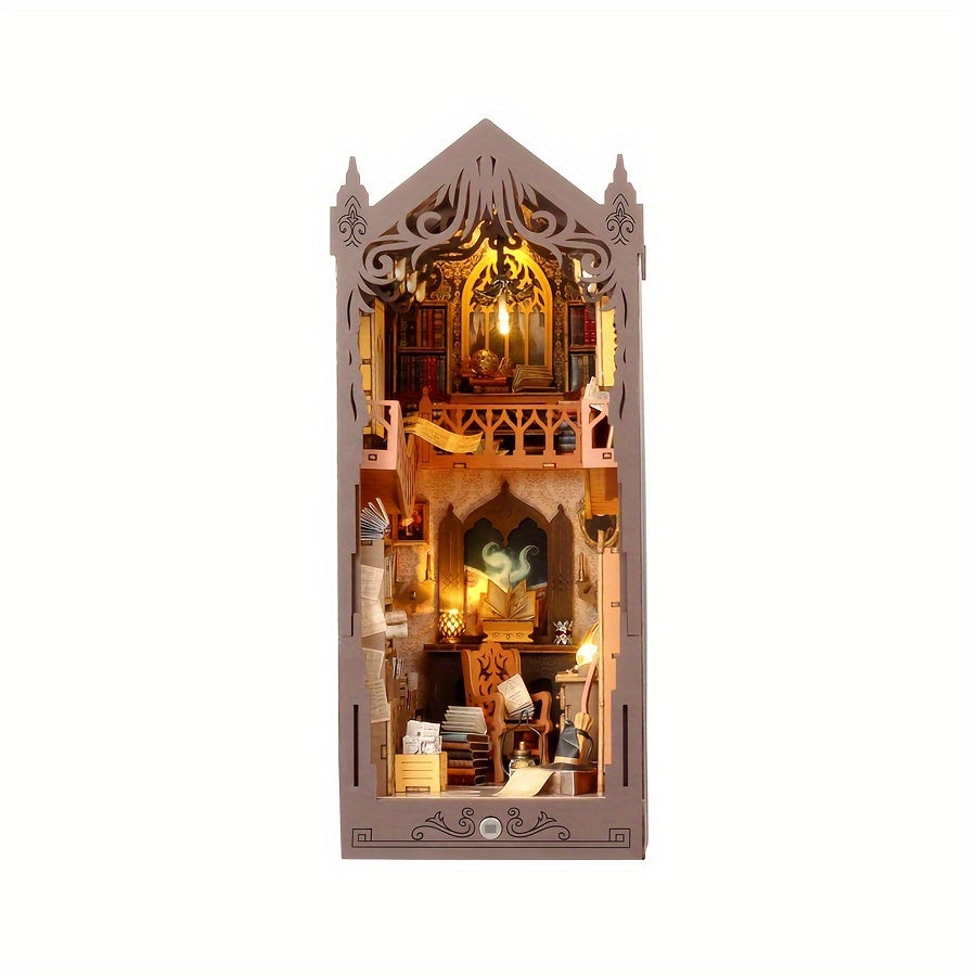Magisk Bokhus – 3D Trepuslespill for Kreative Byggere