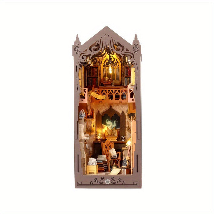 Magisk Bokhus – 3D Trepuslespill for Kreative Byggere
