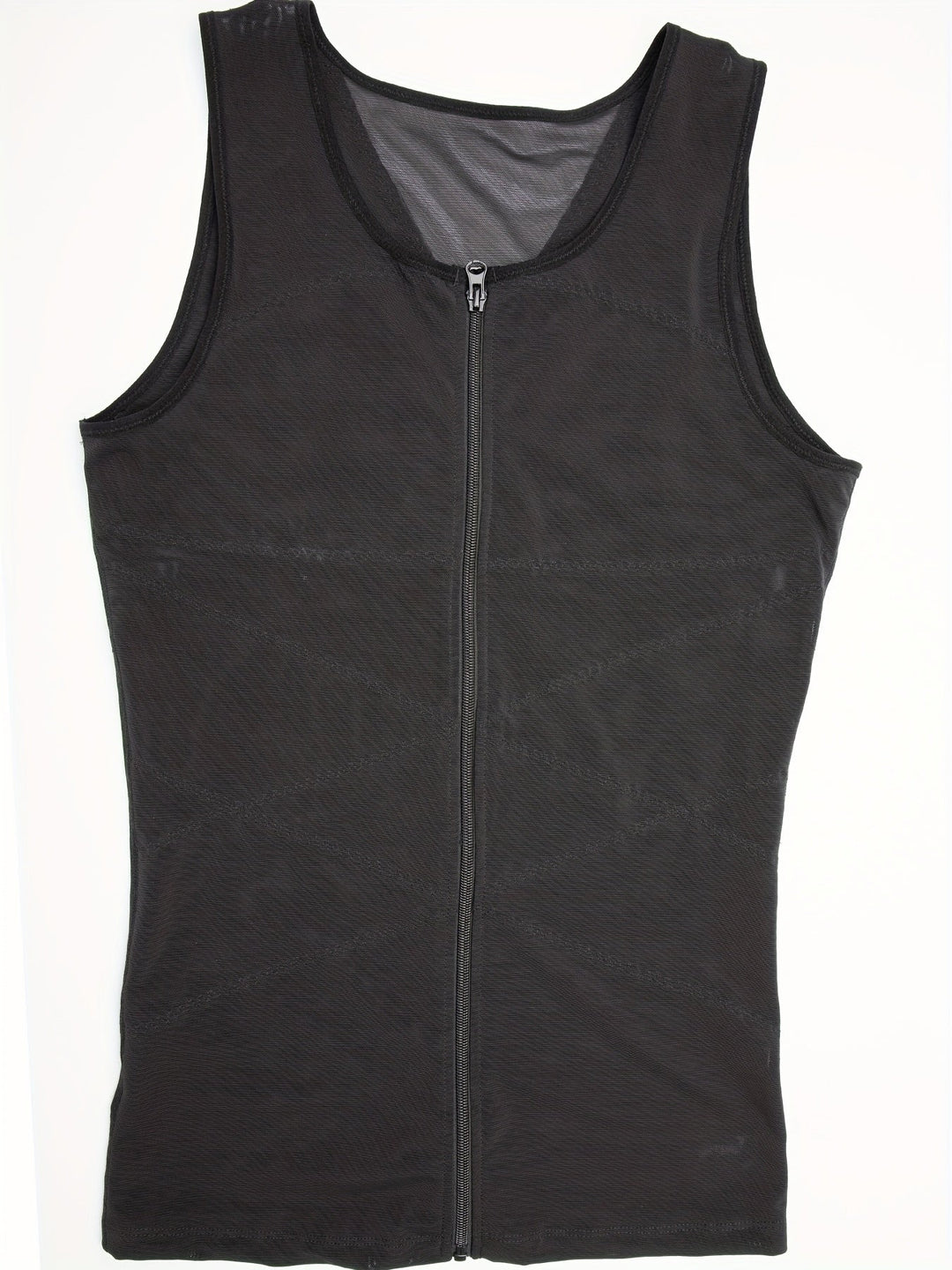 Herre Shapewear Tanktop Magekontroll Ermeløs Undertrøye
