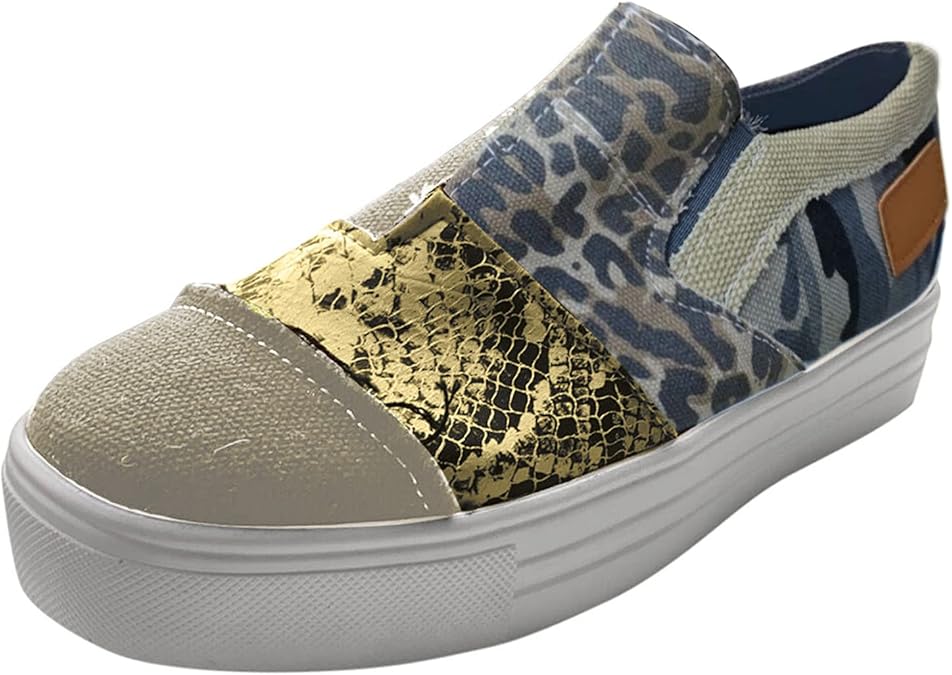 Stilige Denim Loafers for Kvinner