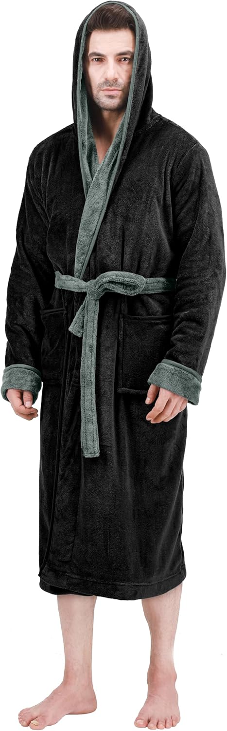 Mukava miesten fleece-kylpytakki - Harry