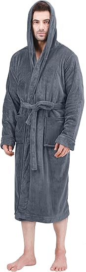 Mukava miesten fleece-kylpytakki - Harry