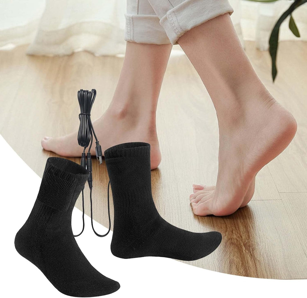 USB Oppvarmede Sokker for Kaldt Vær – Jorven