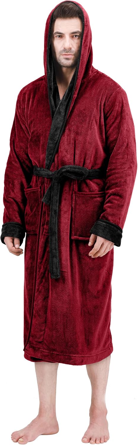 Mukava miesten fleece-kylpytakki - Harry