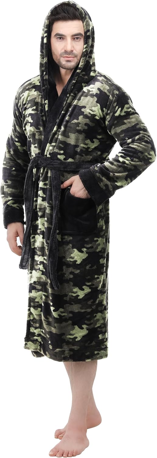 Mukava miesten fleece-kylpytakki - Harry