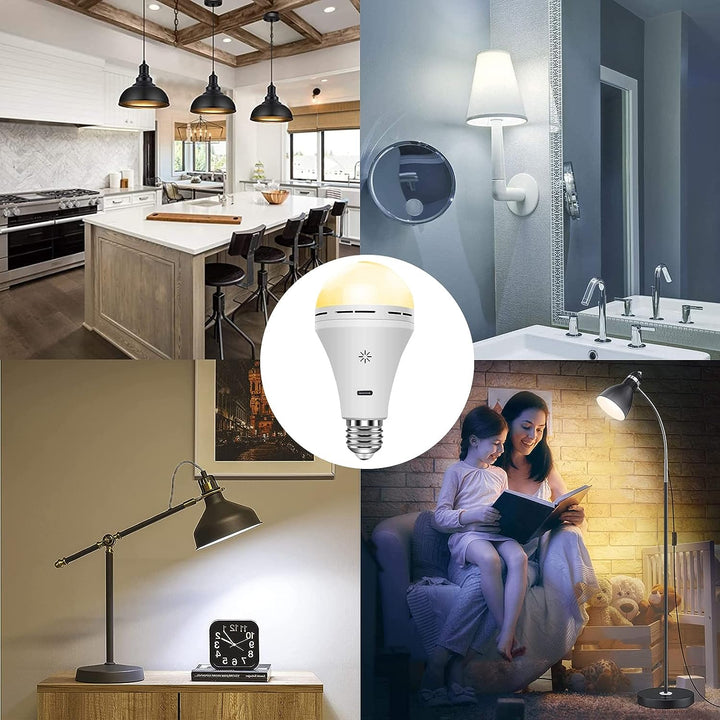 Trådløs Oppladbar LED-lampe – Luxaro