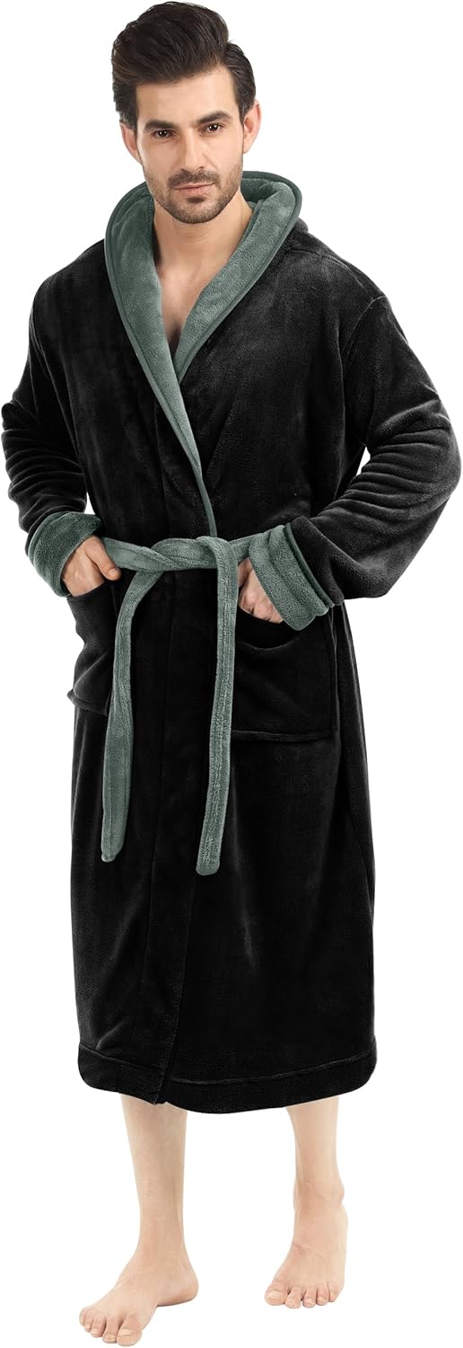 Mukava miesten fleece-kylpytakki - Harry