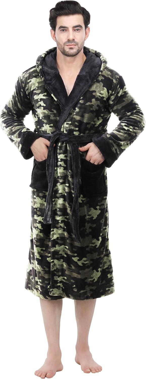 Mukava miesten fleece-kylpytakki - Harry