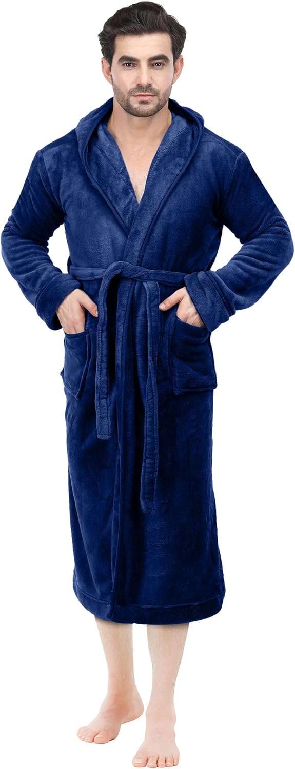 Mukava miesten fleece-kylpytakki - Harry