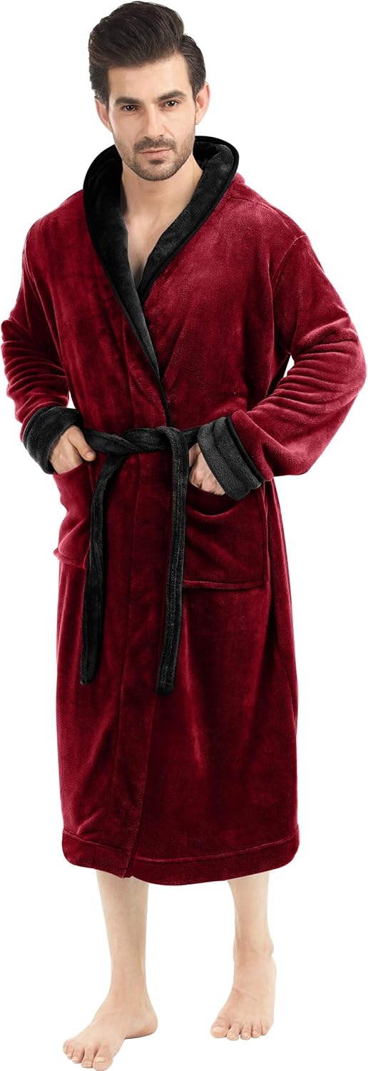 Mukava miesten fleece-kylpytakki - Harry